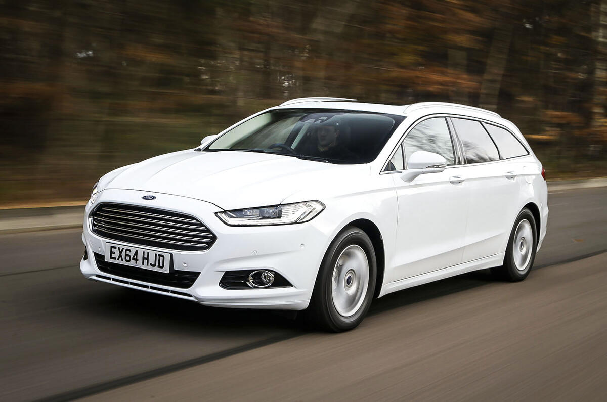 White ford mondeo estate #6