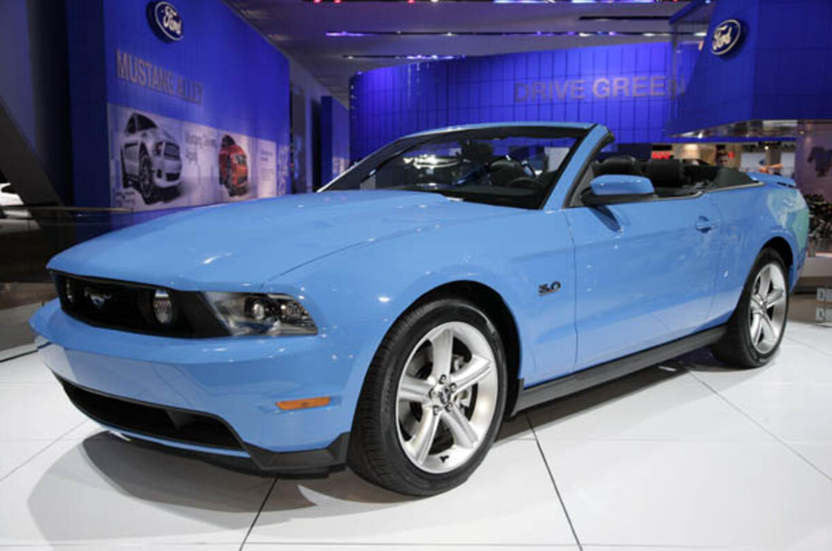 no title Detroit motor show: 2011 Ford Mustang