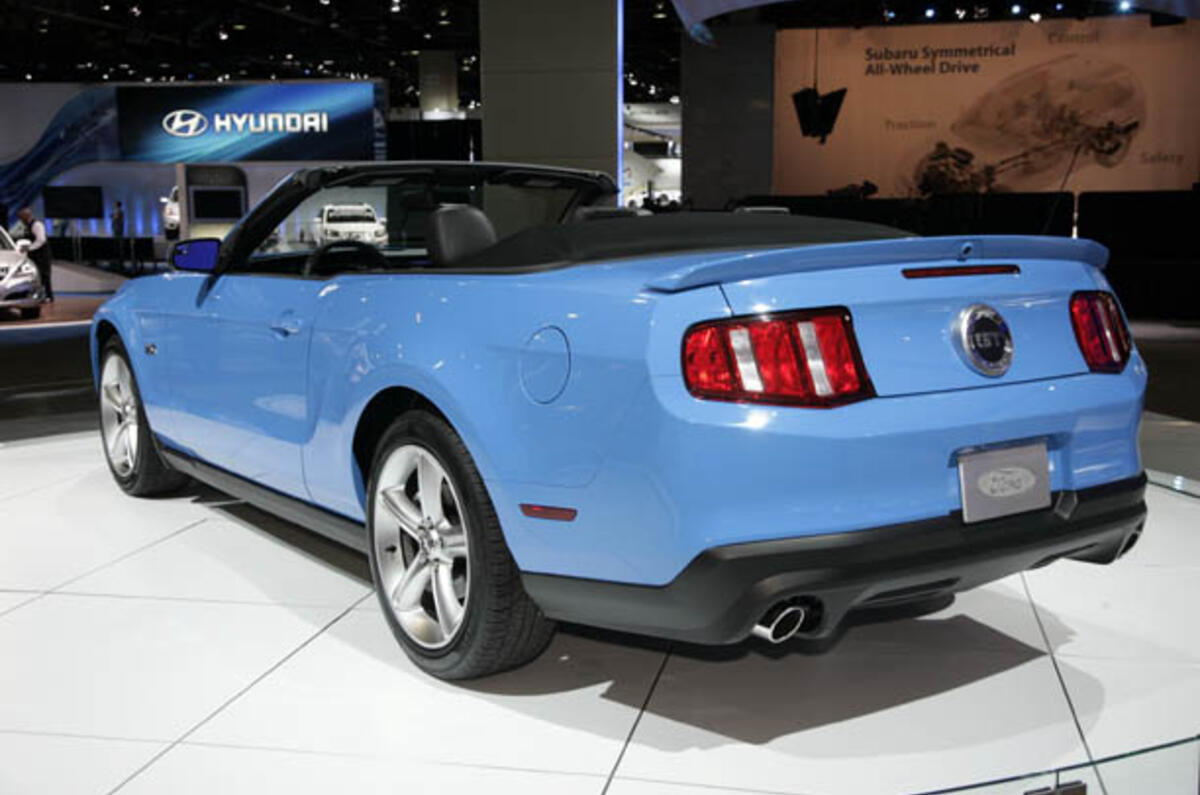 no title Detroit motor show: 2011 Ford Mustang
