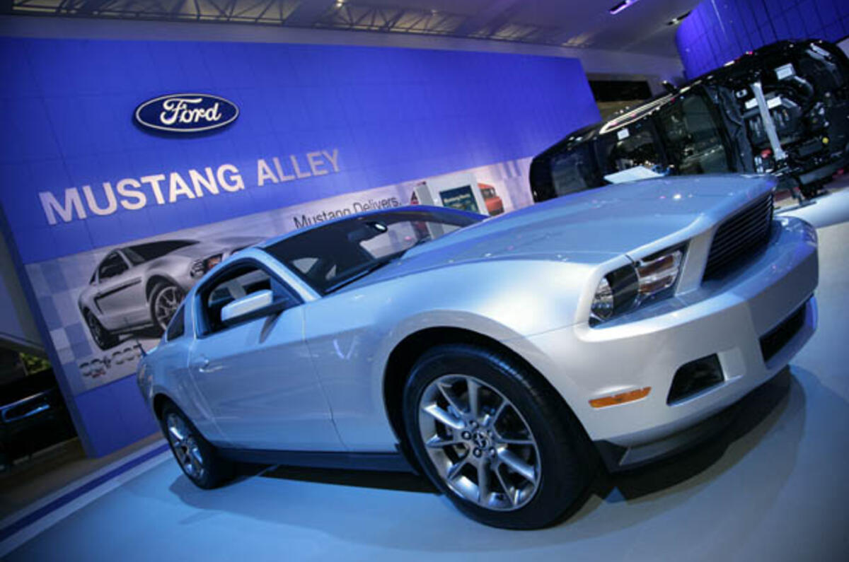no title Detroit motor show: 2011 Ford Mustang