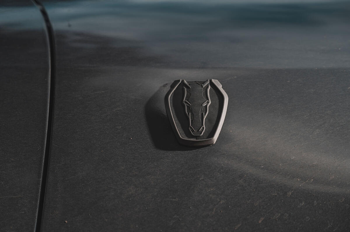 Ford Mustang Dark Horse review 2024 06 badge