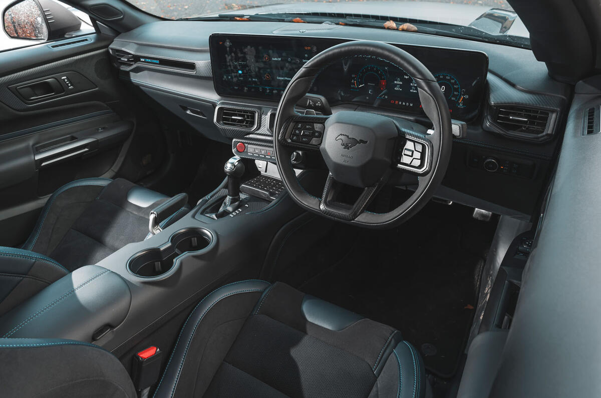 Ford Mustang Dark Horse review 2024 08 interior