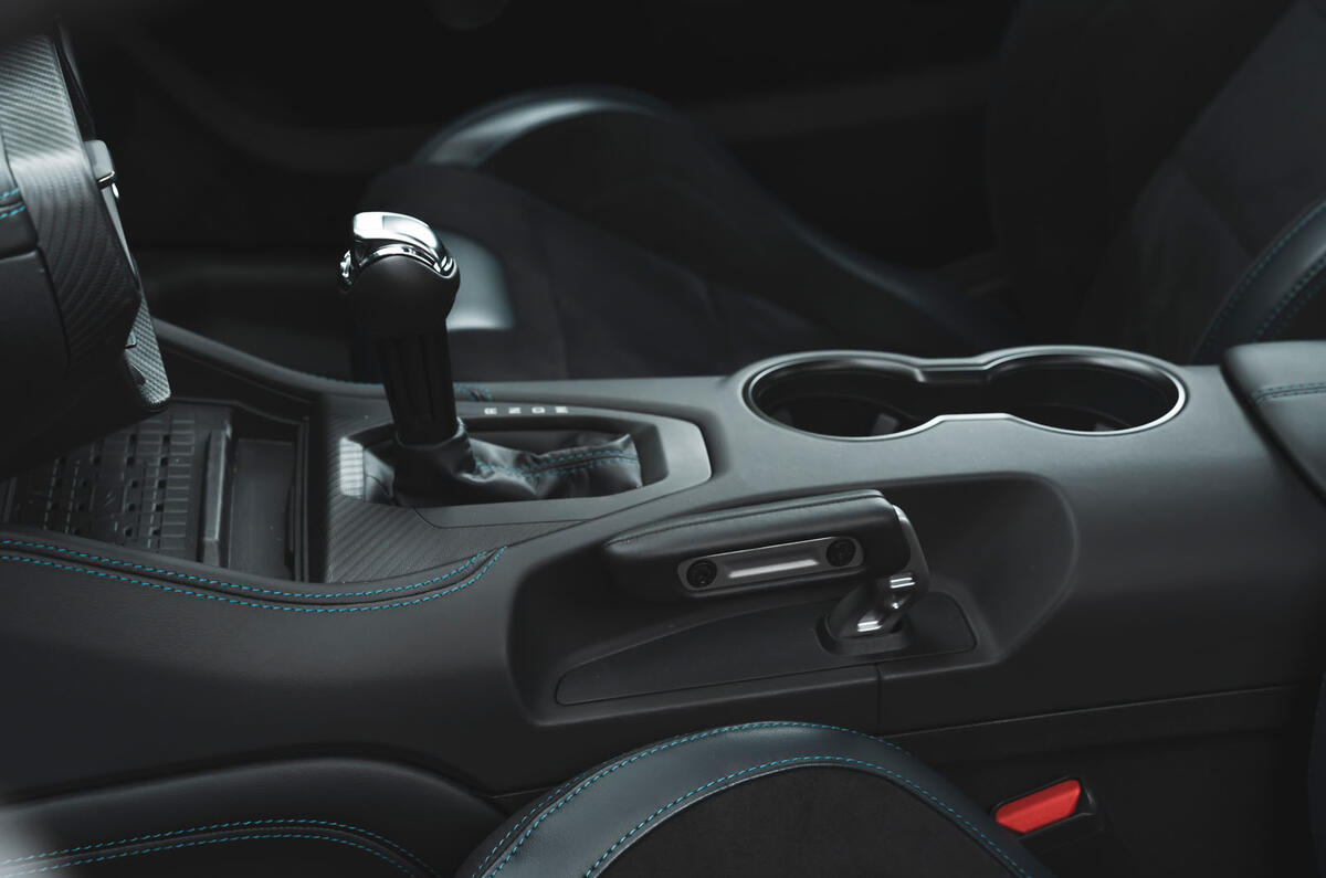 Ford Mustang Dark Horse review 2024 10 centre console