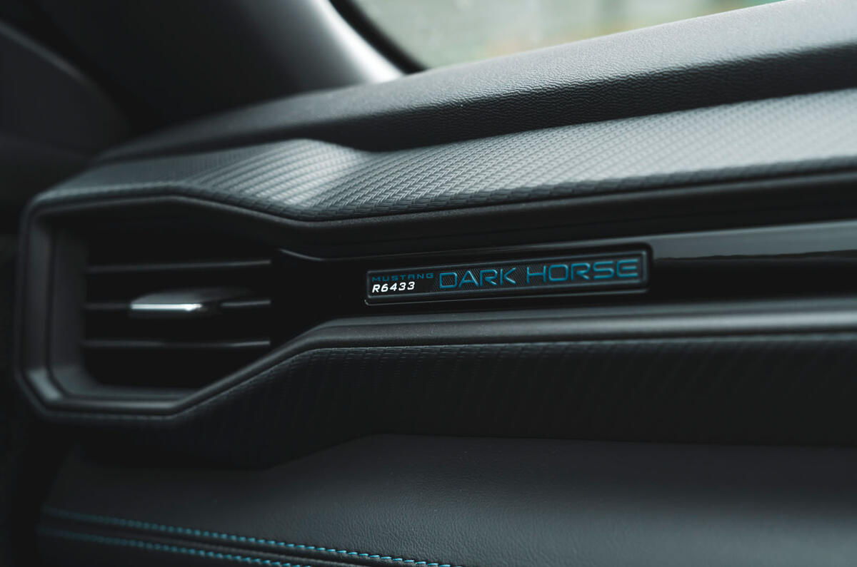 Ford Mustang Dark Horse review 2024 11 trim