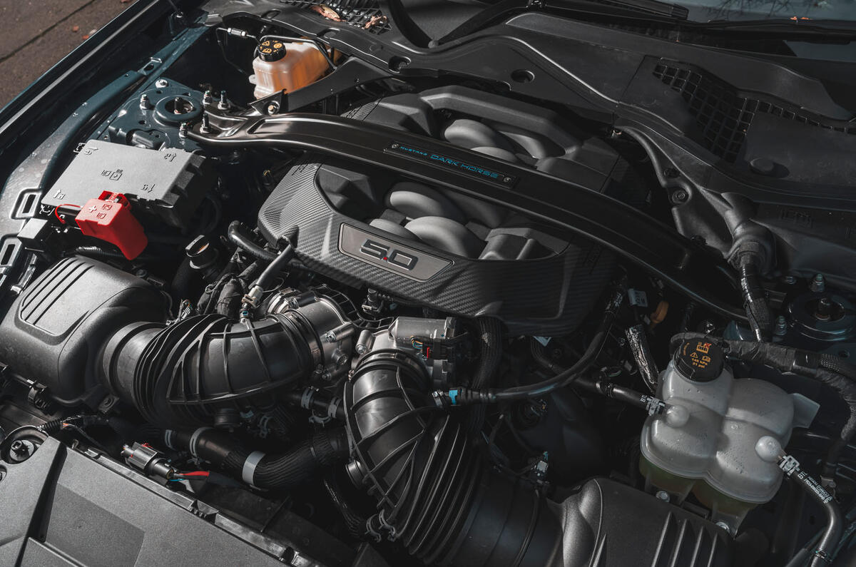 Ford Mustang Dark Horse review 2024 16 v8 engine