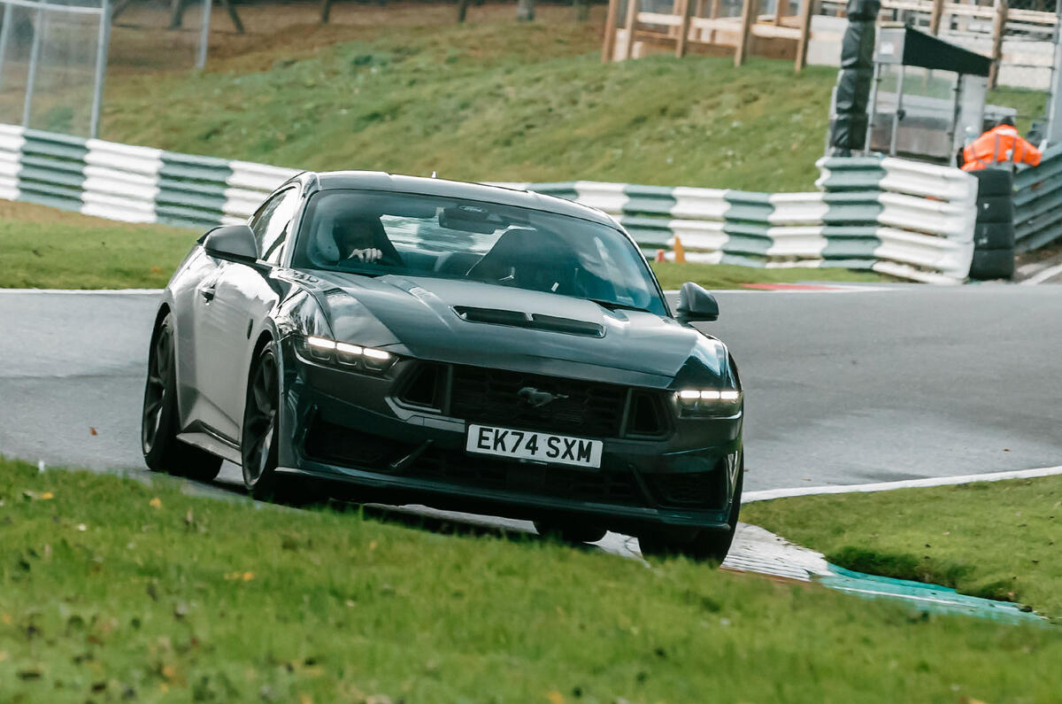 Ford Mustang Dark Horse review 2024 19 front cornering