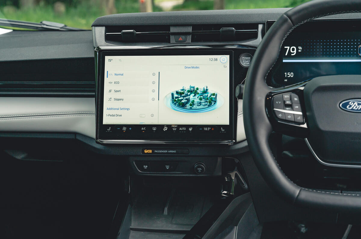 Ford Puma E review 2025 12 infotainment Ford Puma E review 2025 12 infotainment