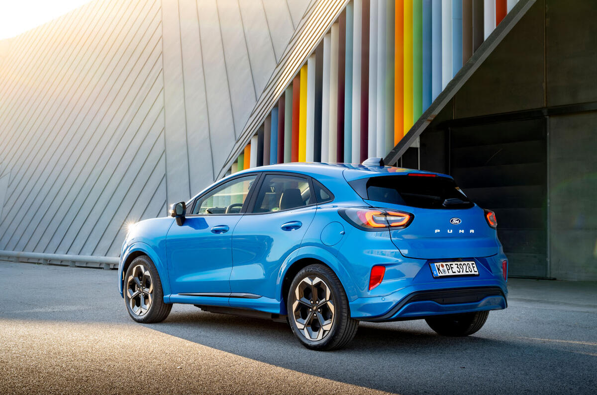 Ford Puma Gen E 2025 Review rear static 003