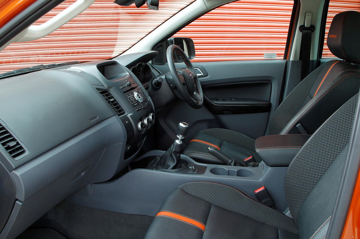 Ford Ranger front seats