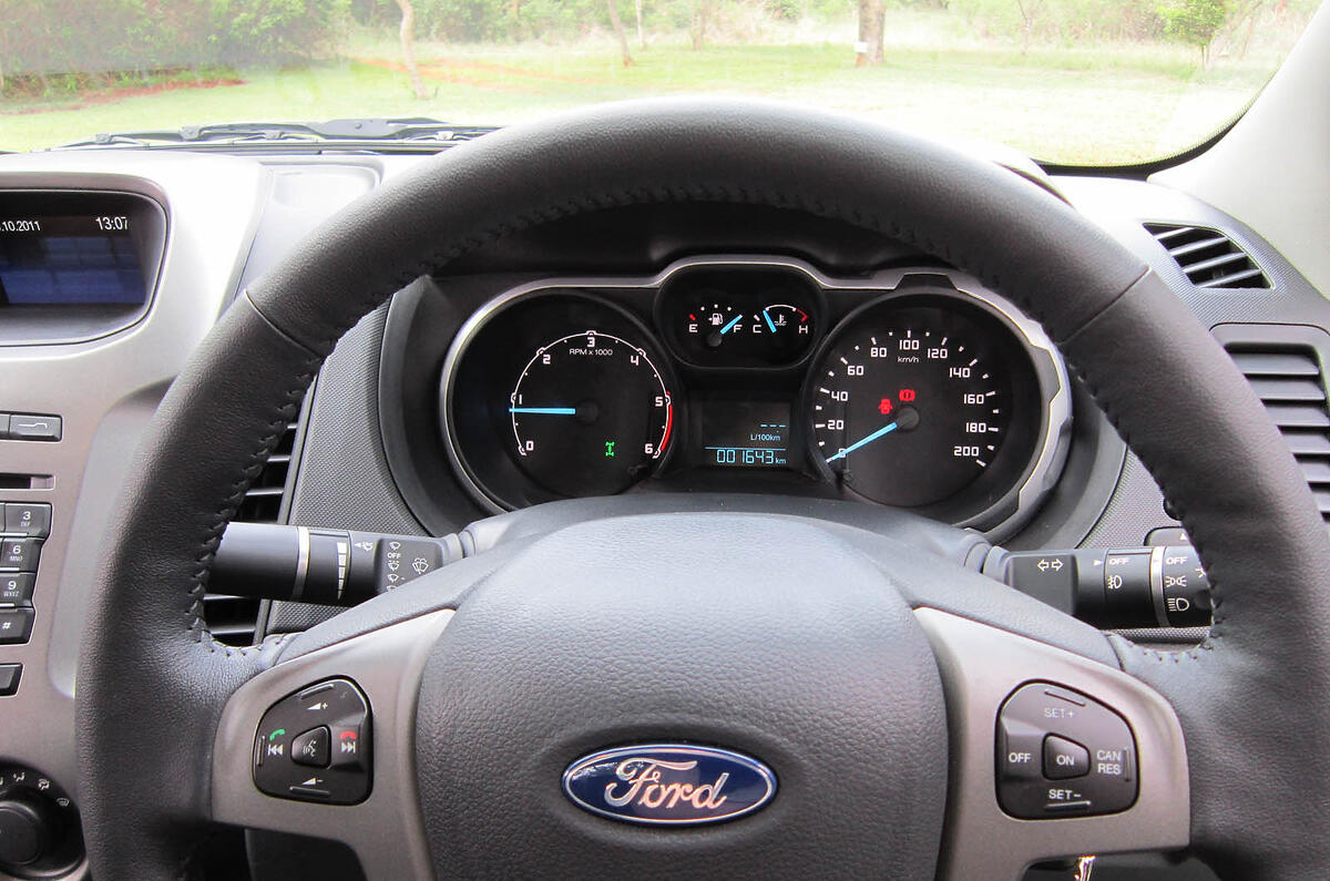 Ford Ranger instrument cluster