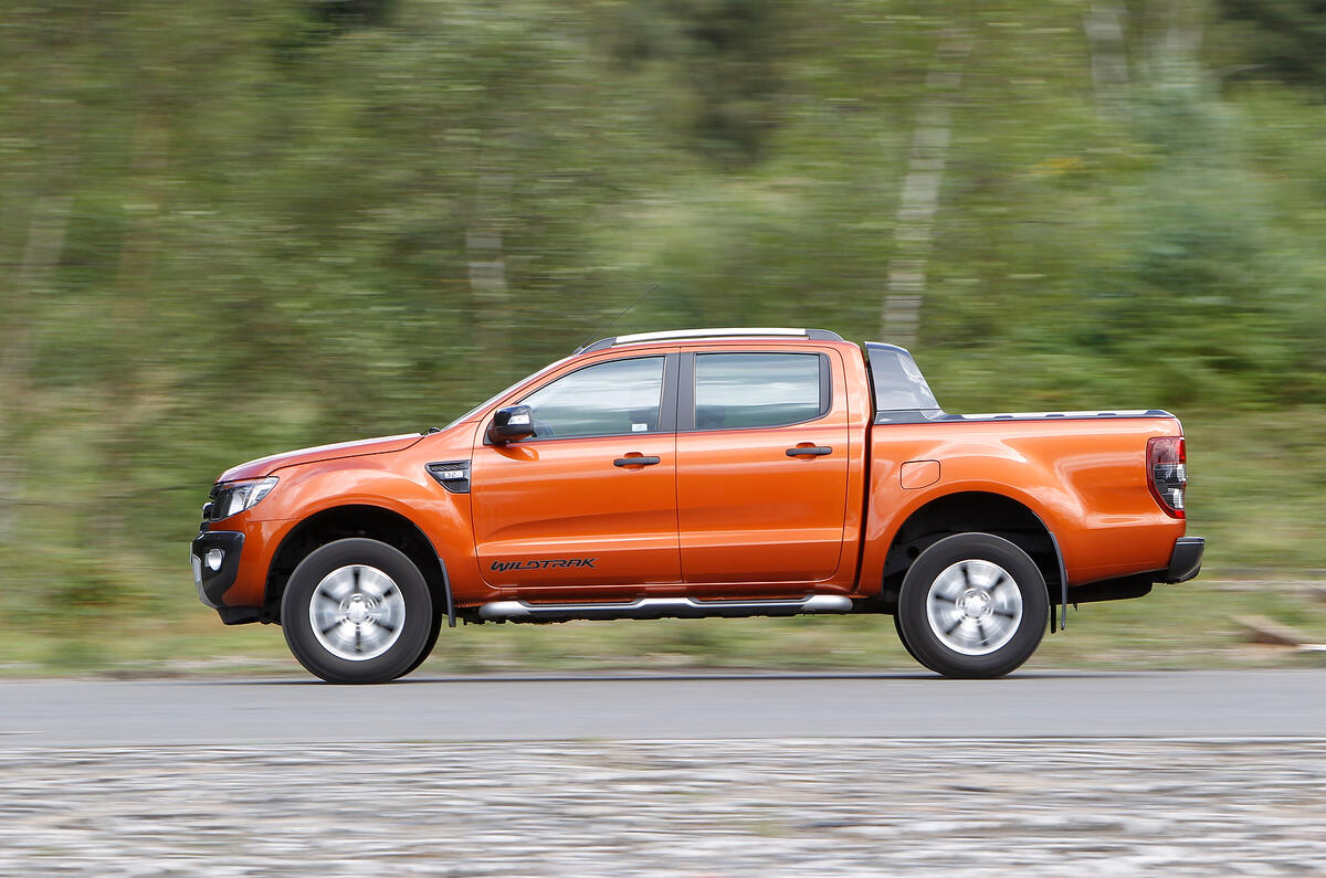 Ford Ranger side profile