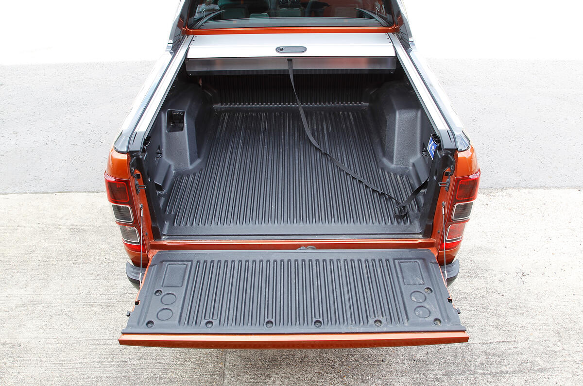 Ford Ranger rear loadspace