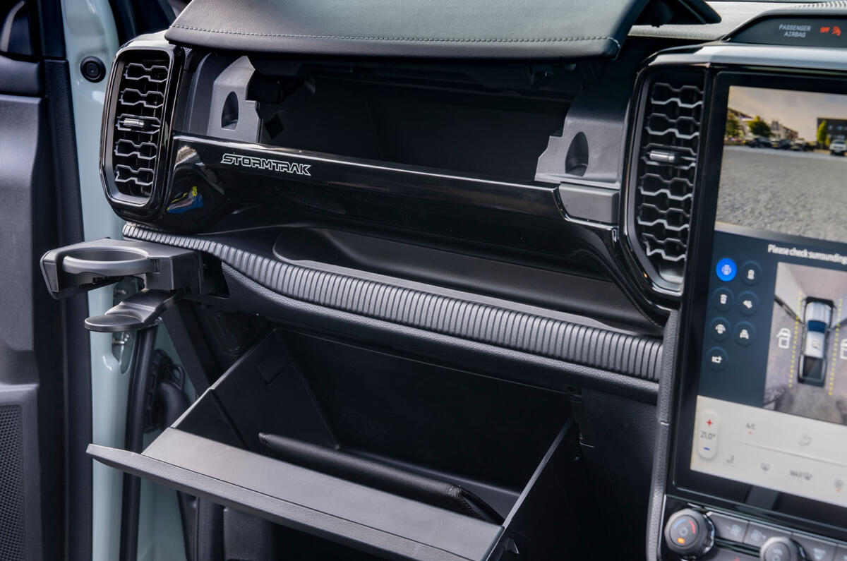 Ford Ranger PHEV review 2025 39 storage