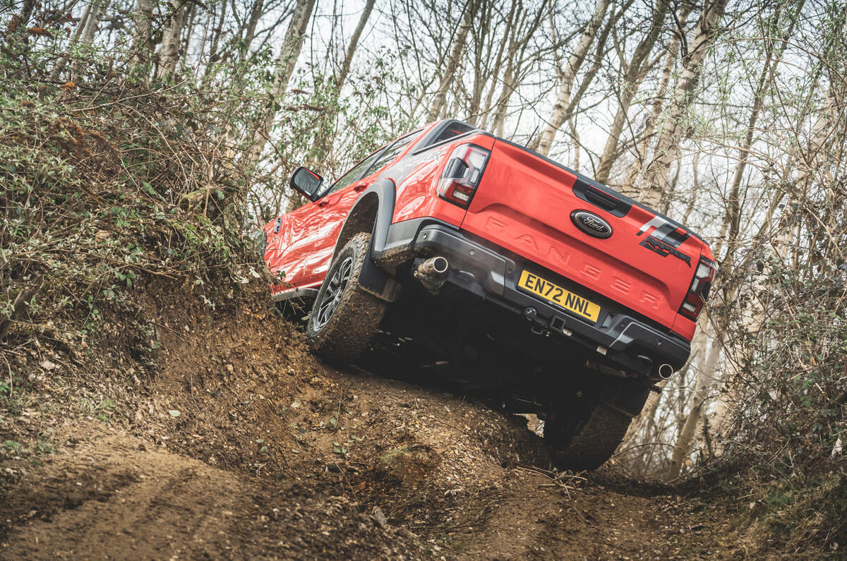 ford ranger raptor 2023 19 off road rear ford ranger raptor 2023 19 off road rear