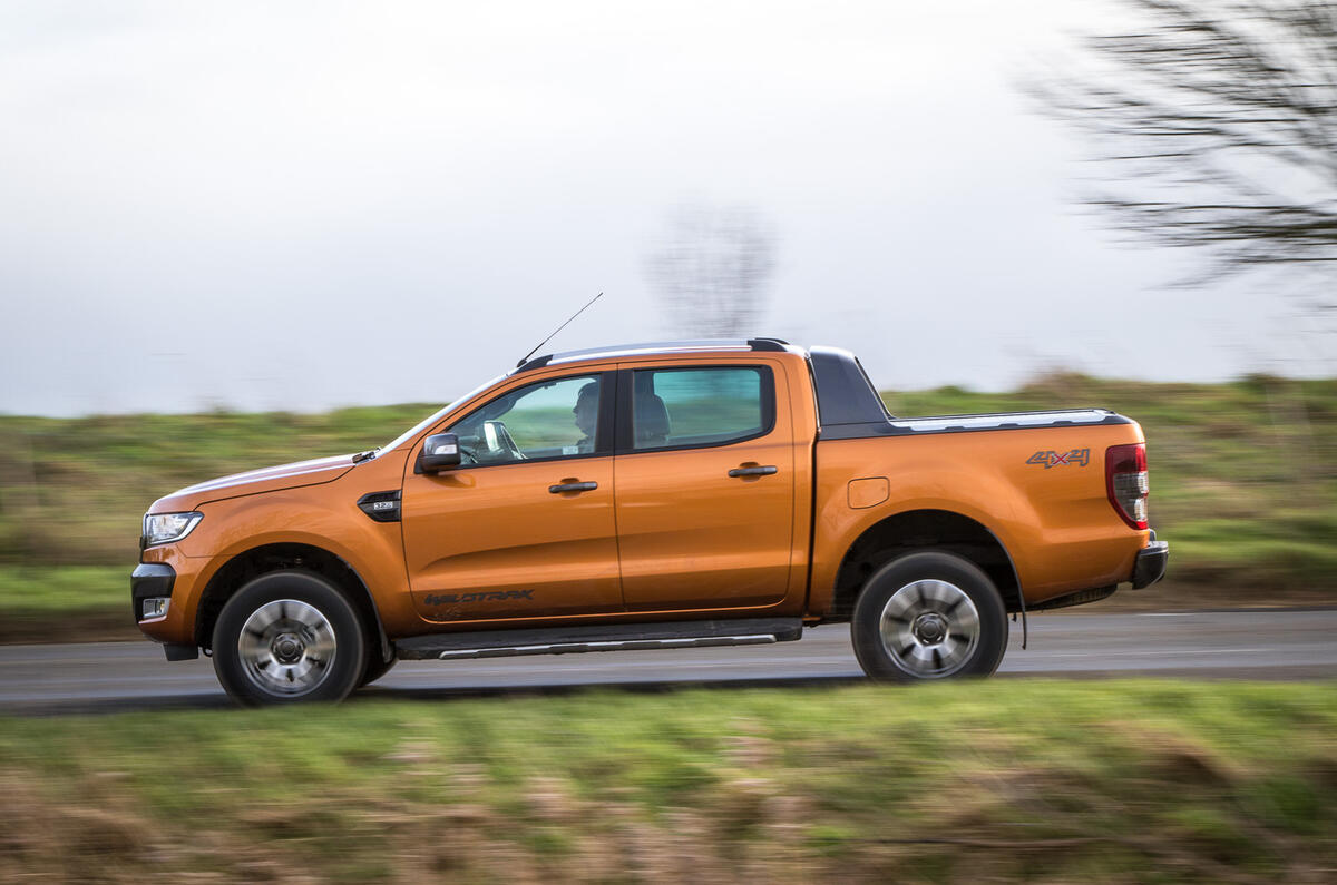 Ford Ranger side profile