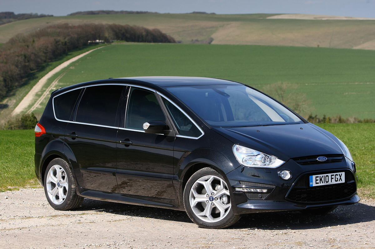 Whether you choose to drive in two or seven-seat mode, the S-Max remains comfortable and secure 4 star Ford S-Max