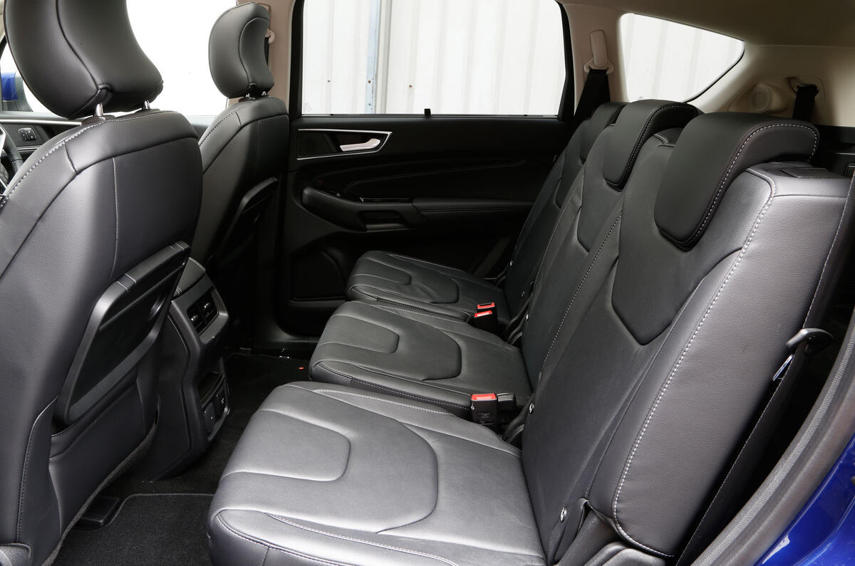 Ford S-Max rear seats