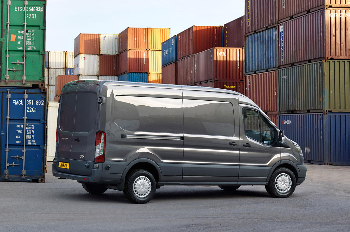 Ford Transit side profile