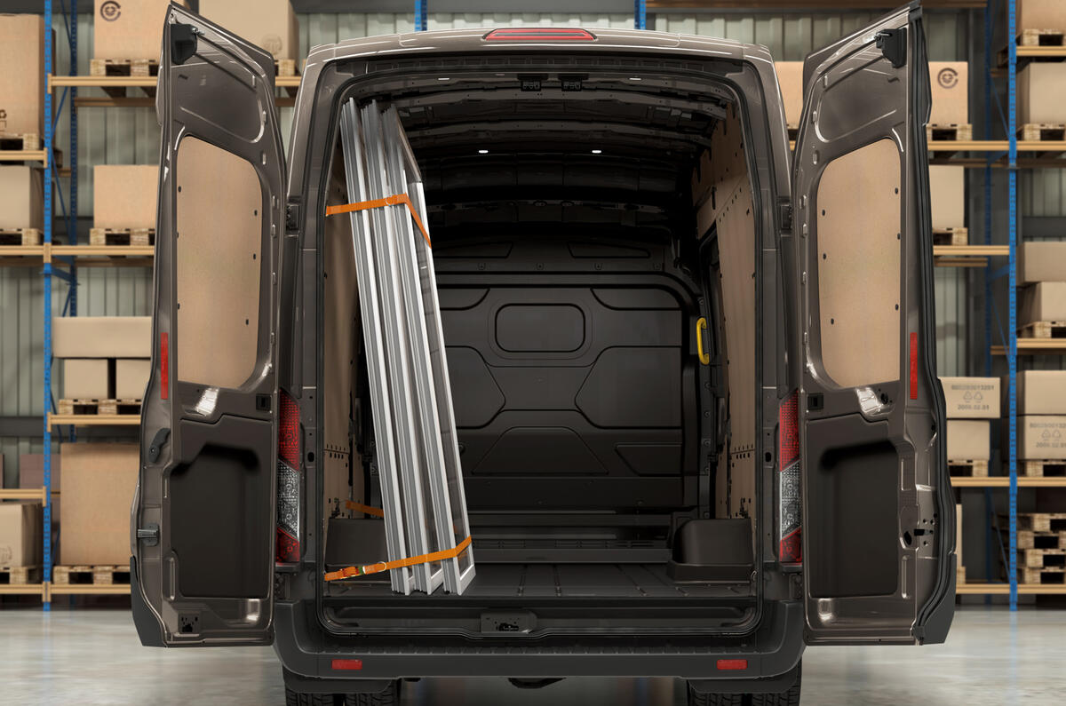 Ford Transit high roofline rear