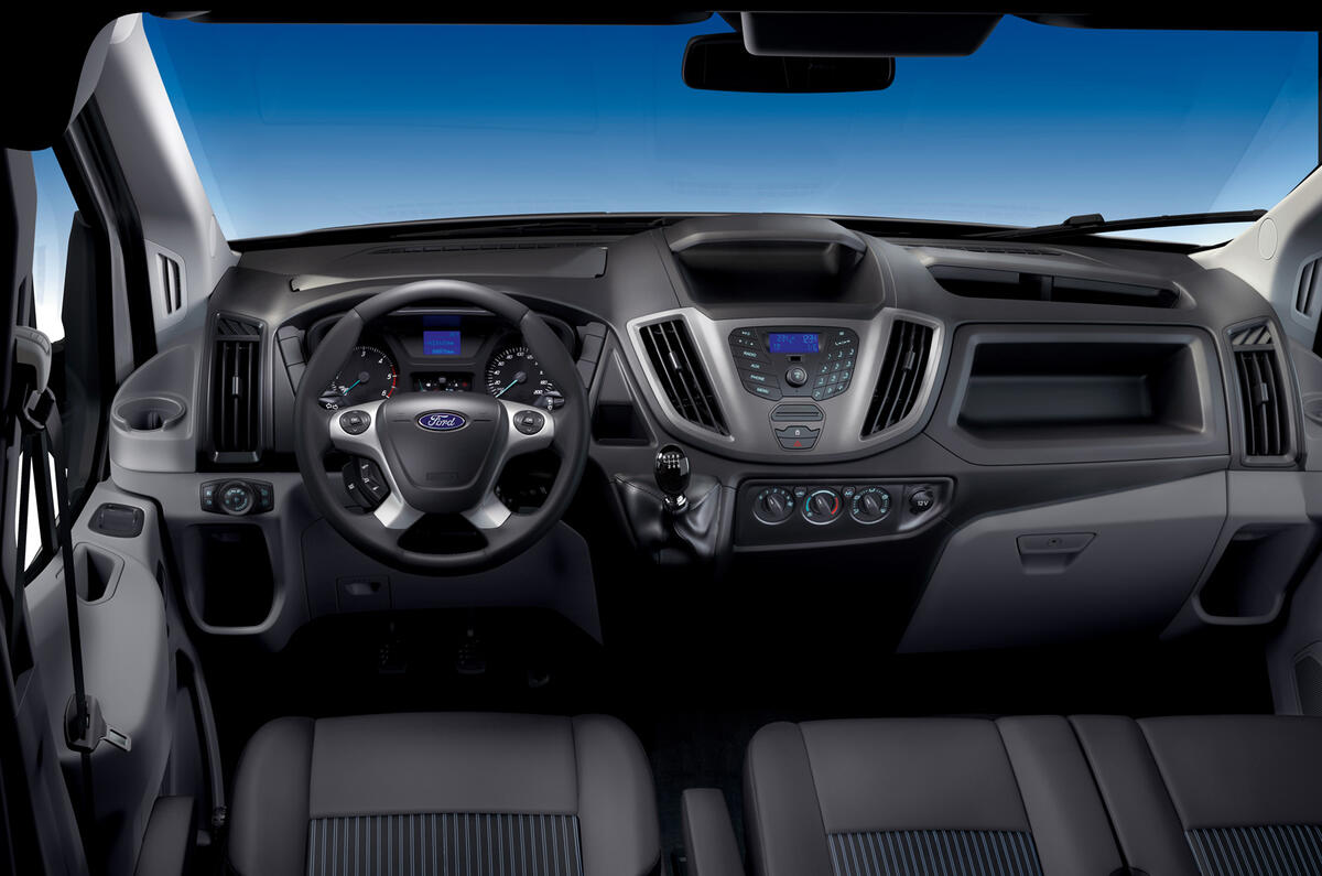 Ford Transit interior