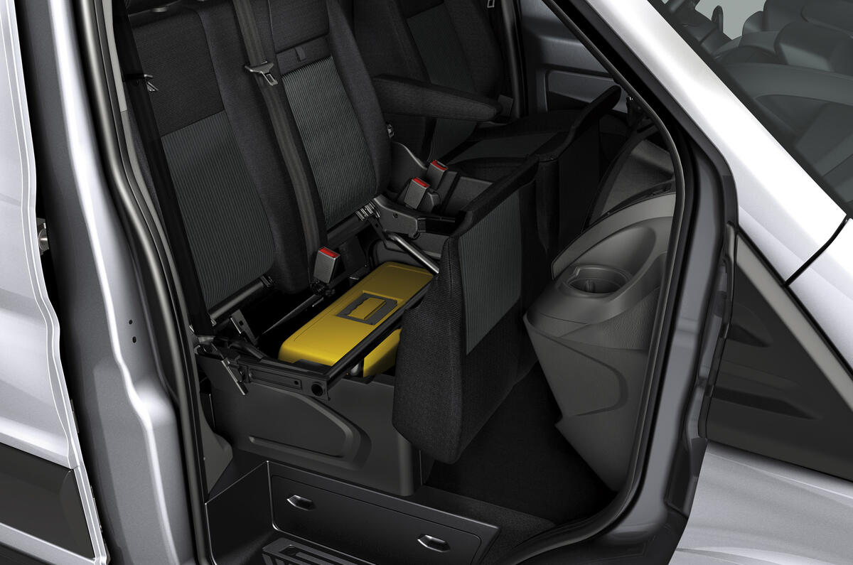 Ford Transit front seats