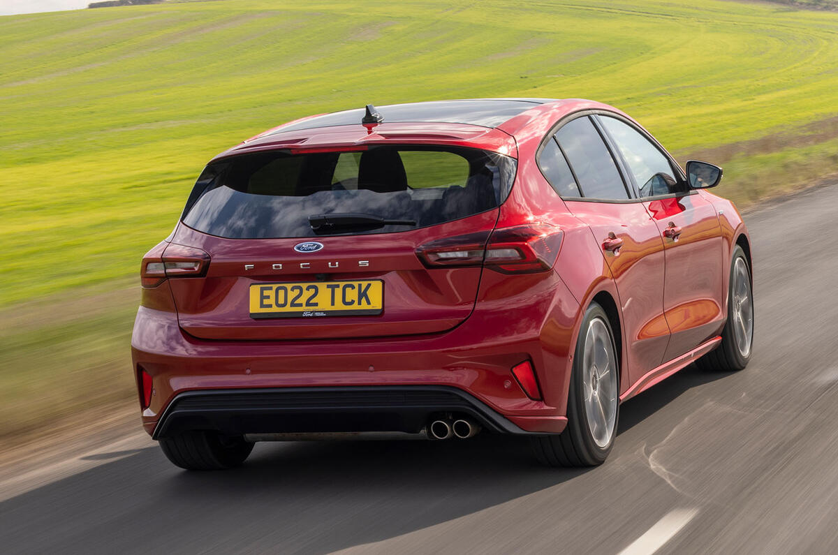 Ford Focus review rear three quarter Ford Focus review rear three quarter