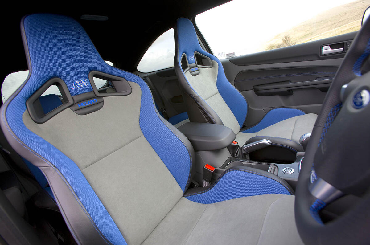 Ford Focus RS seats Ford Focus RS seats