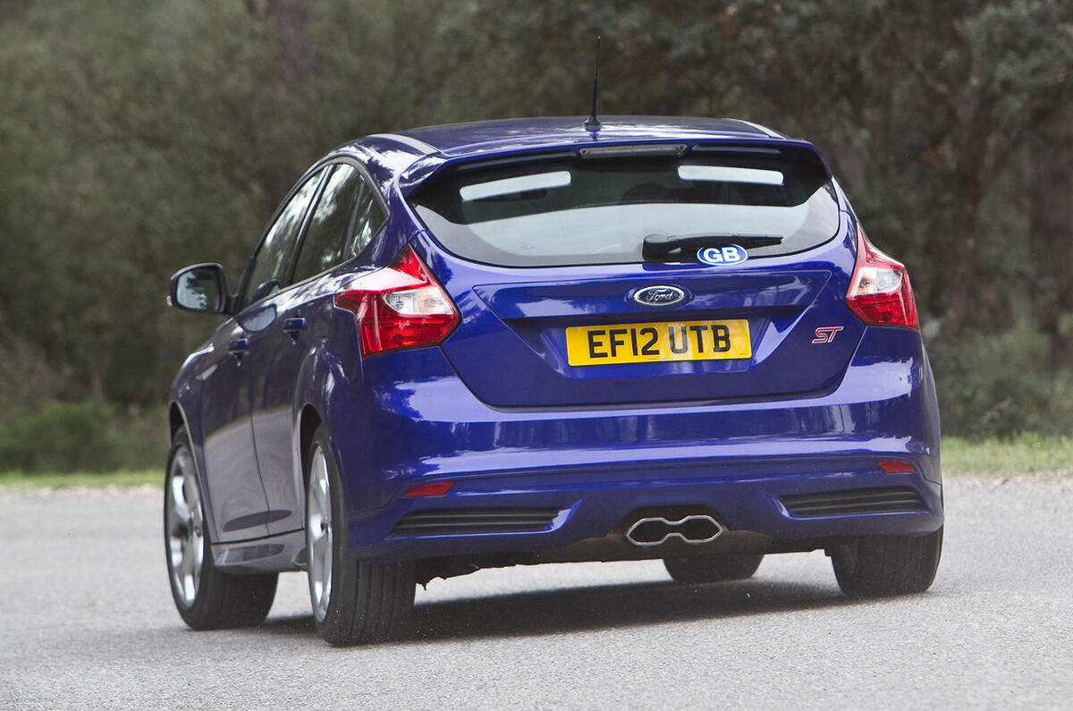 Ford Focus ST rear tracking Ford Focus ST rear tracking