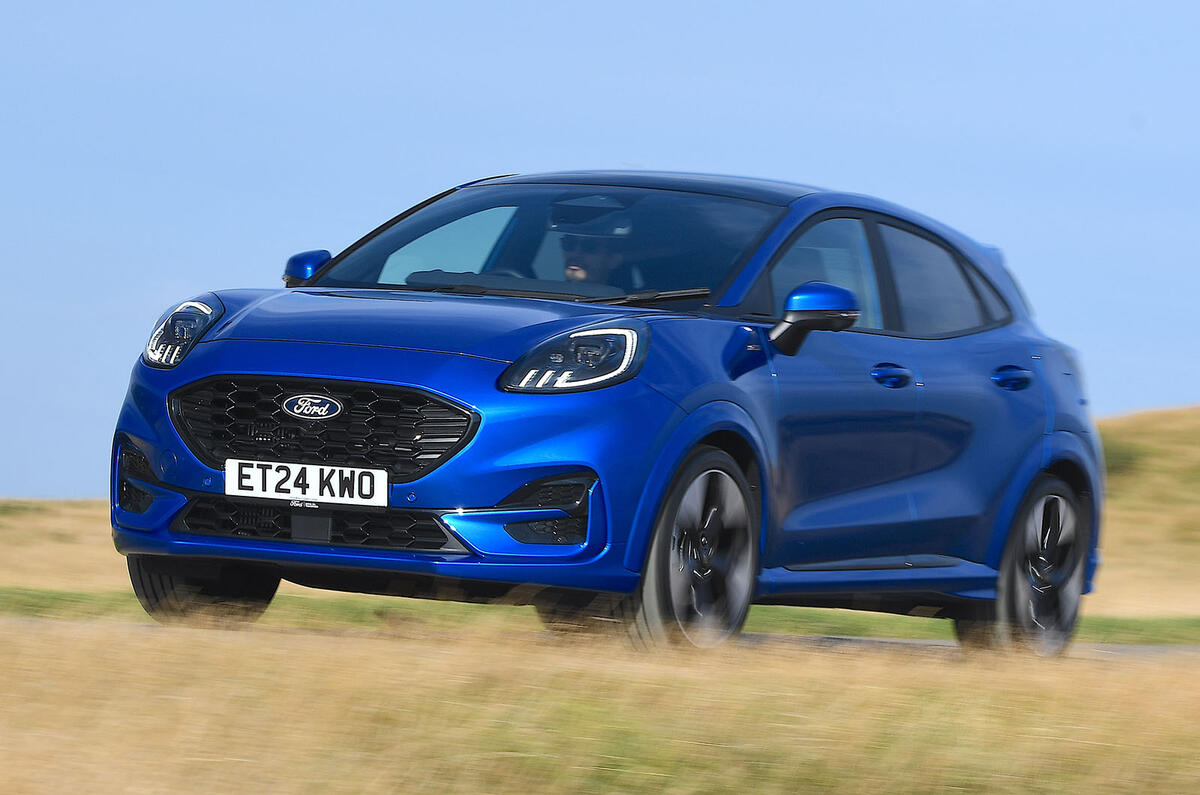 Ford Puma front three quarter lead