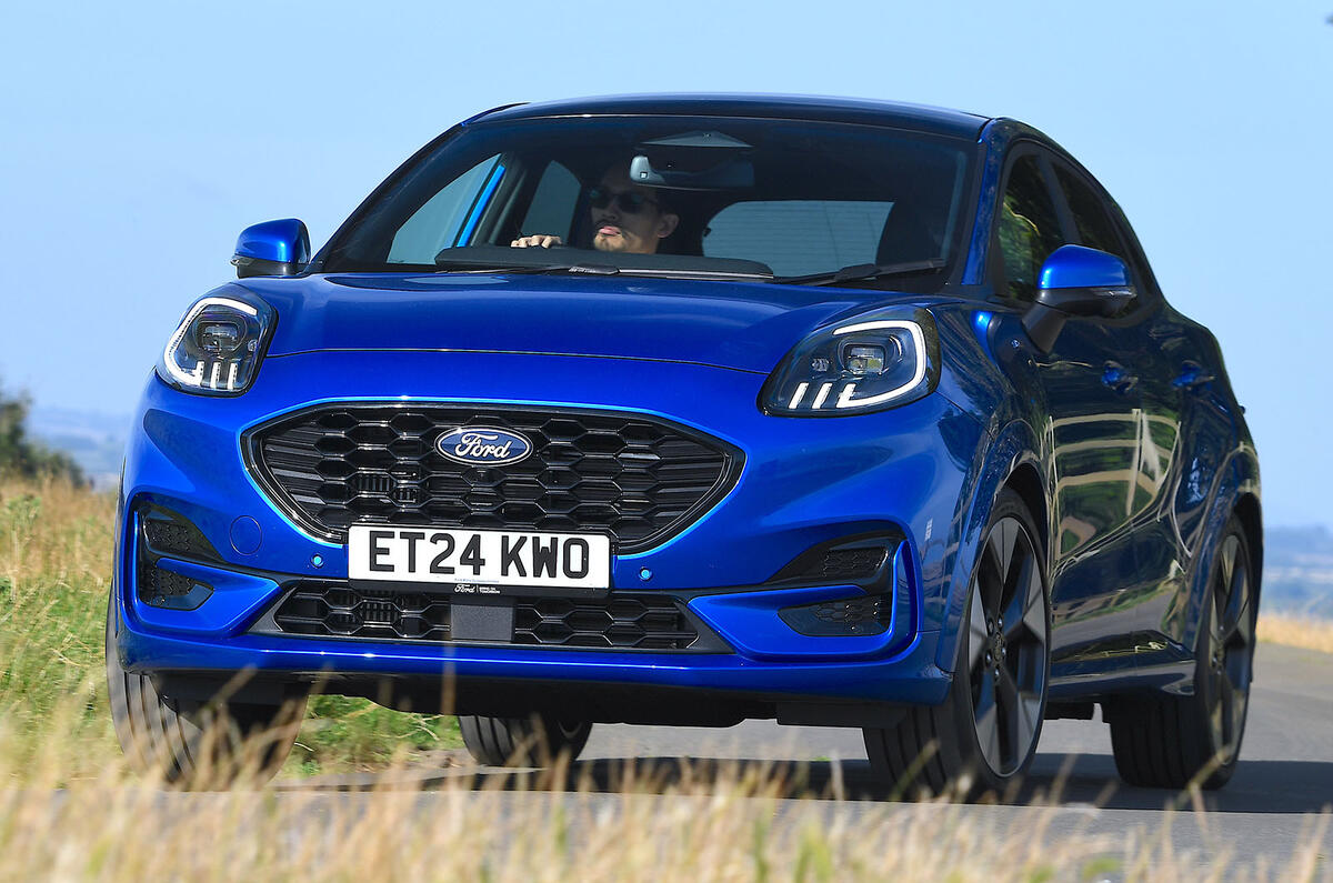 Ford Puma front tracking