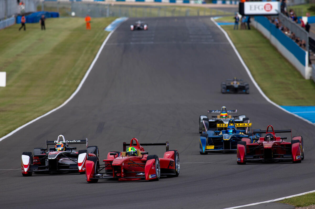 no title There's a long hill to climb in order for Formula E to take off