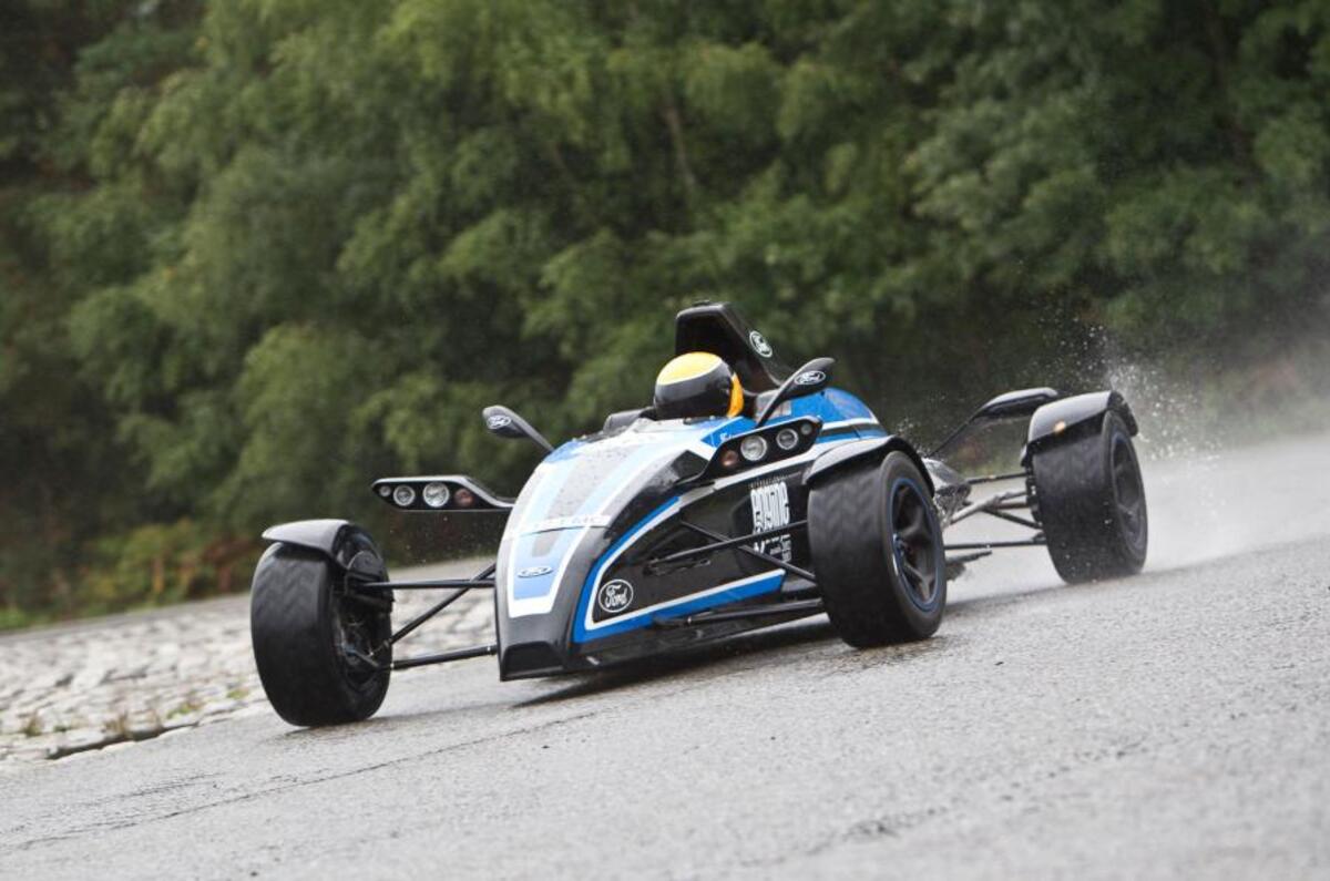 Formula Ford cornering