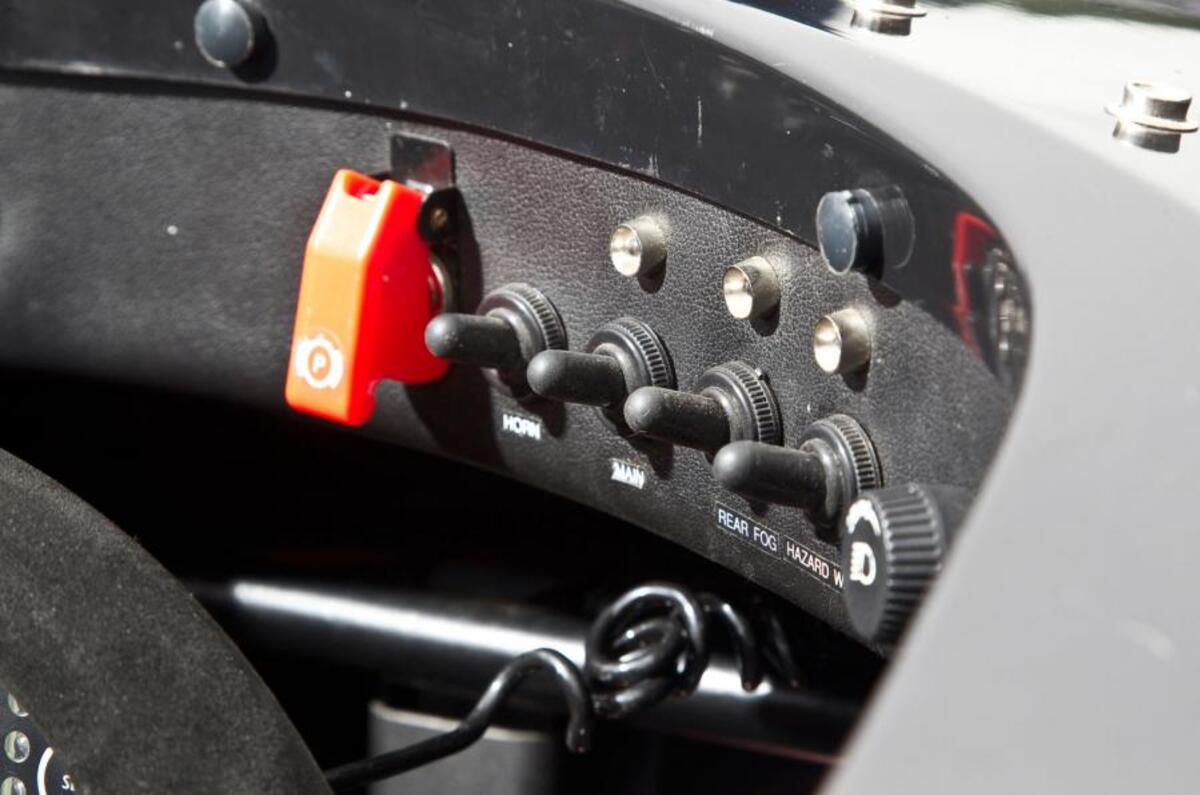 Formula Ford switchgear