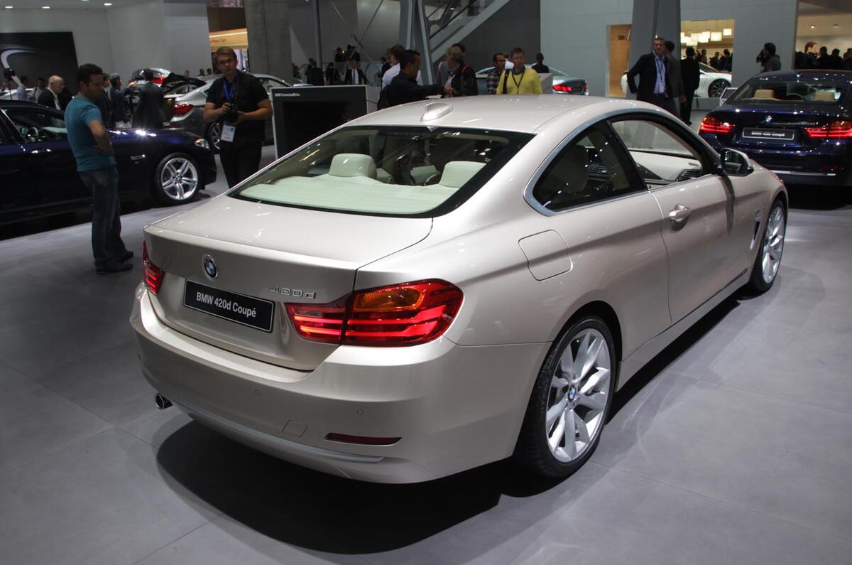 Frankfurt motor show 2013: BMW 4-series