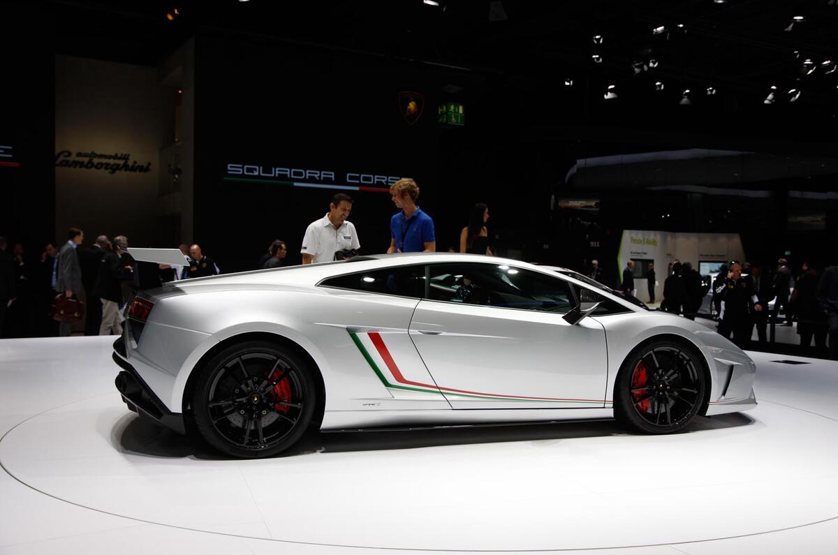 Frankfurt motor show 2013: Lamborghini Gallardo LP 570-4 Squadra Corse