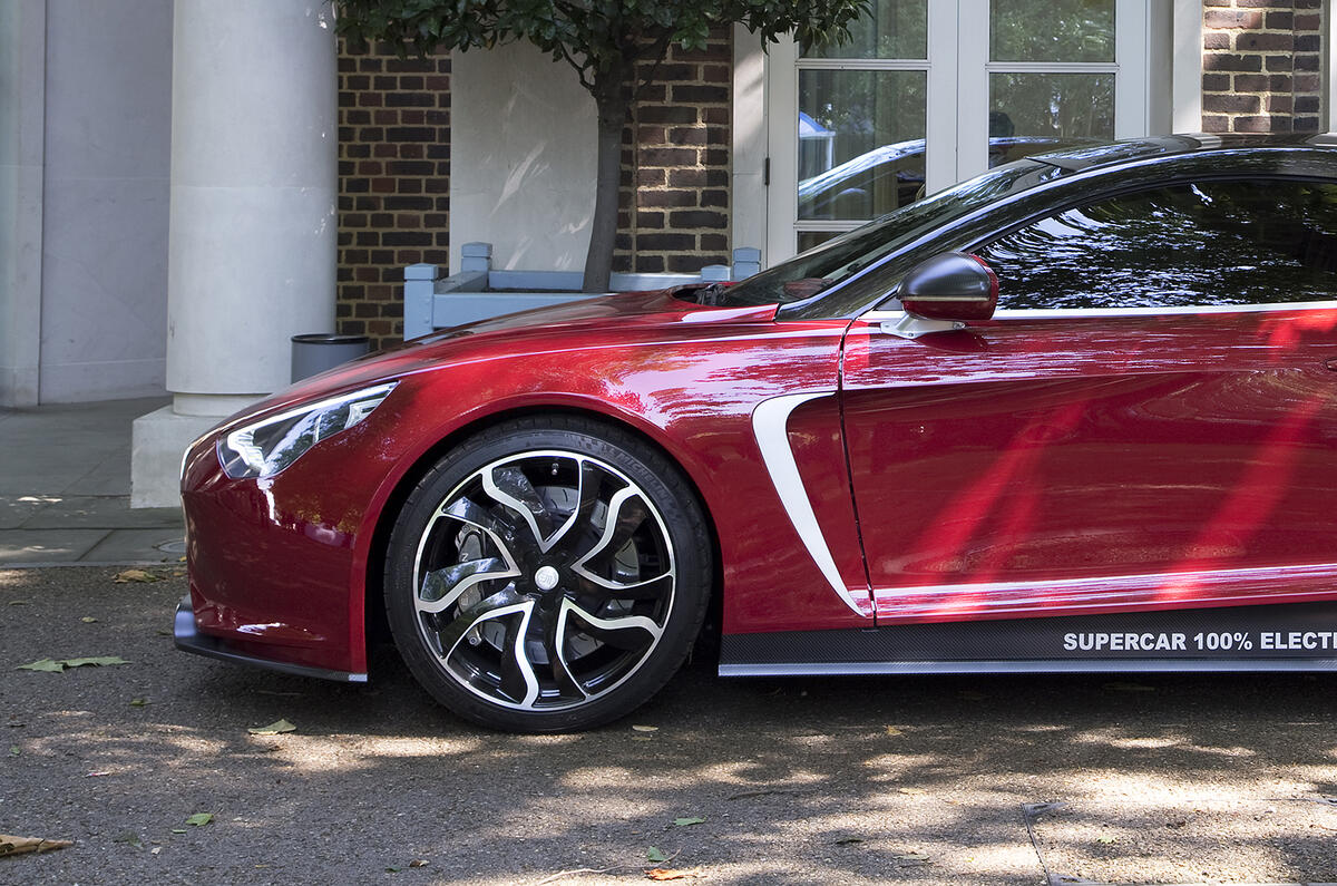 Furtive e-GT electric supercar - exclusive images