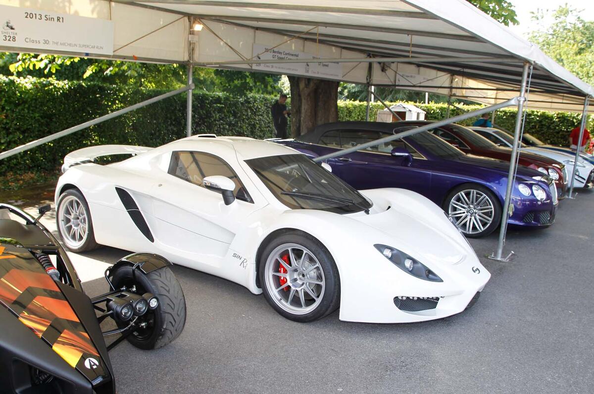 Sin R1 road car for Autosport International debut Sin R1 road car for Autosport International debut