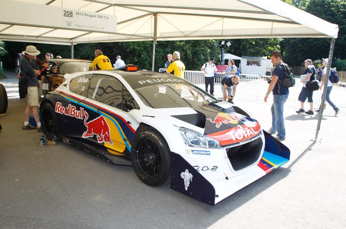 Goodwood Festival of Speed 2013: Peugeot 208 T16 Pikes Peak