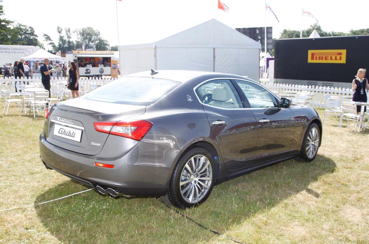 no title Goodwood Festival of Speed: Maserati Ghibli