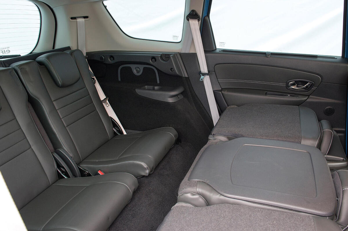 Renault Grand Scenic third row seats