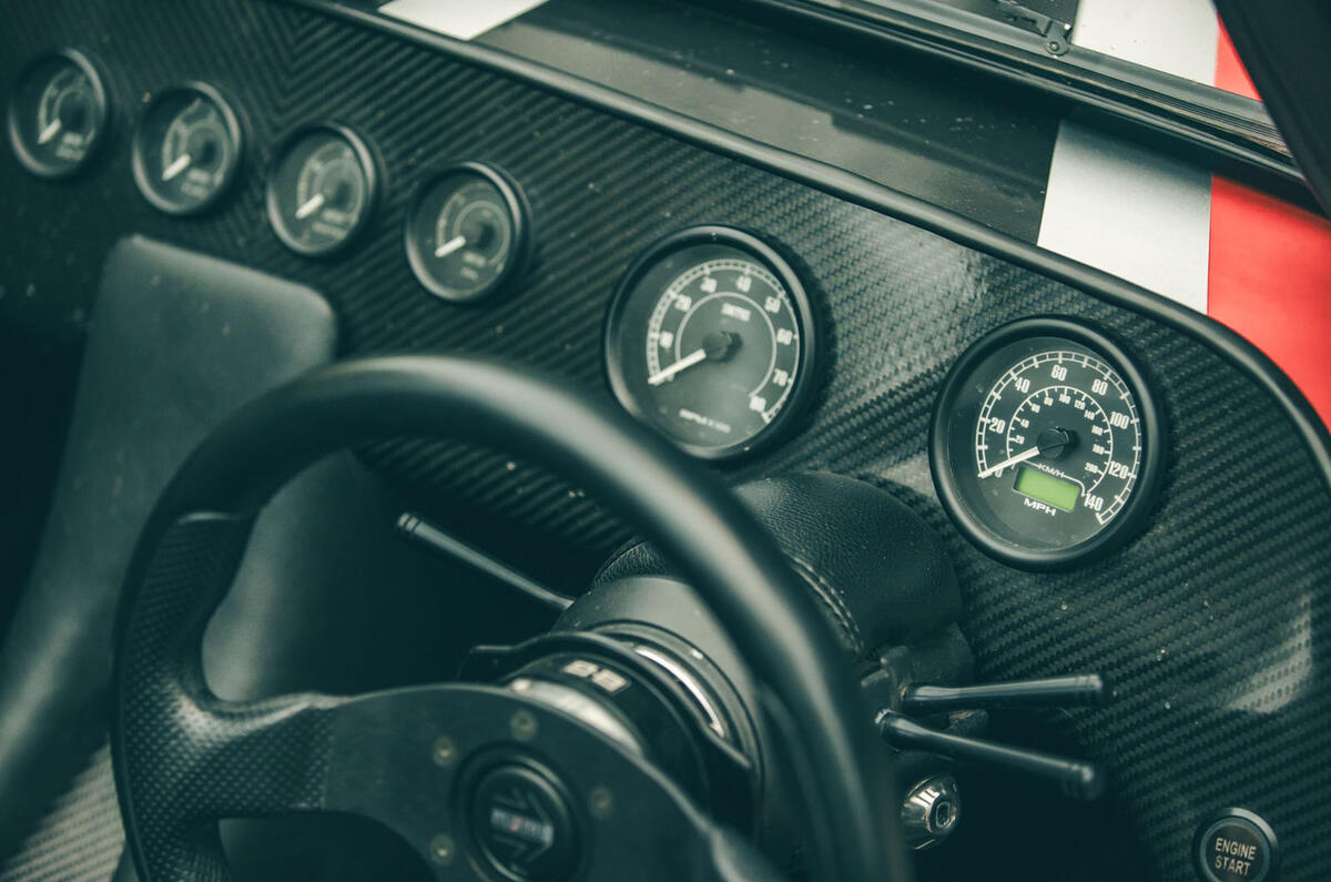 great british sportscars gbs zero 2024 dials 40