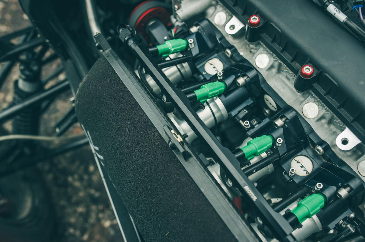 great british sportscars gbs zero 2024 engine detail 48