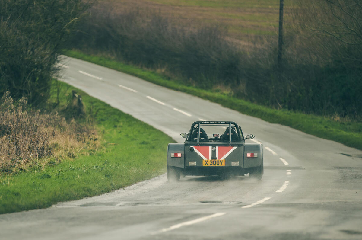 great british sportscars gbs zero 2024 rear action 9