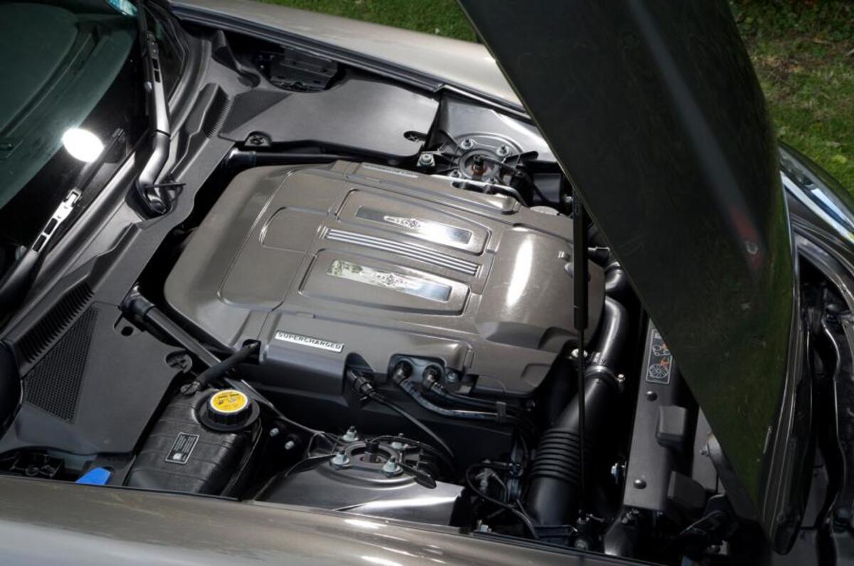 DB Speedback GT supercharged engine