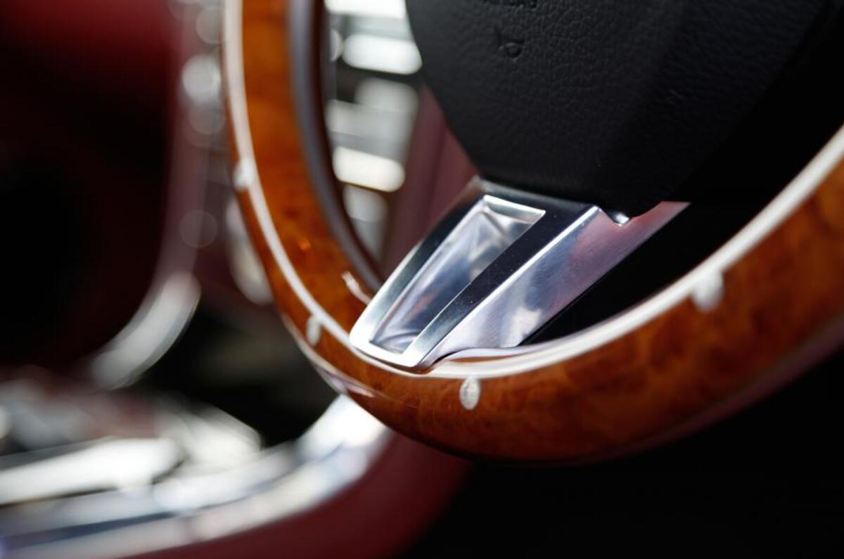 Wooden trim Speedback GT wheel