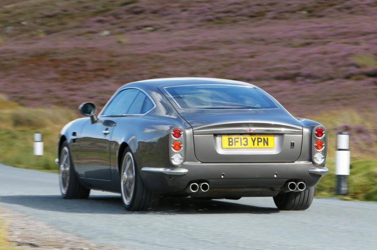 DB Speedback GT rear cornering