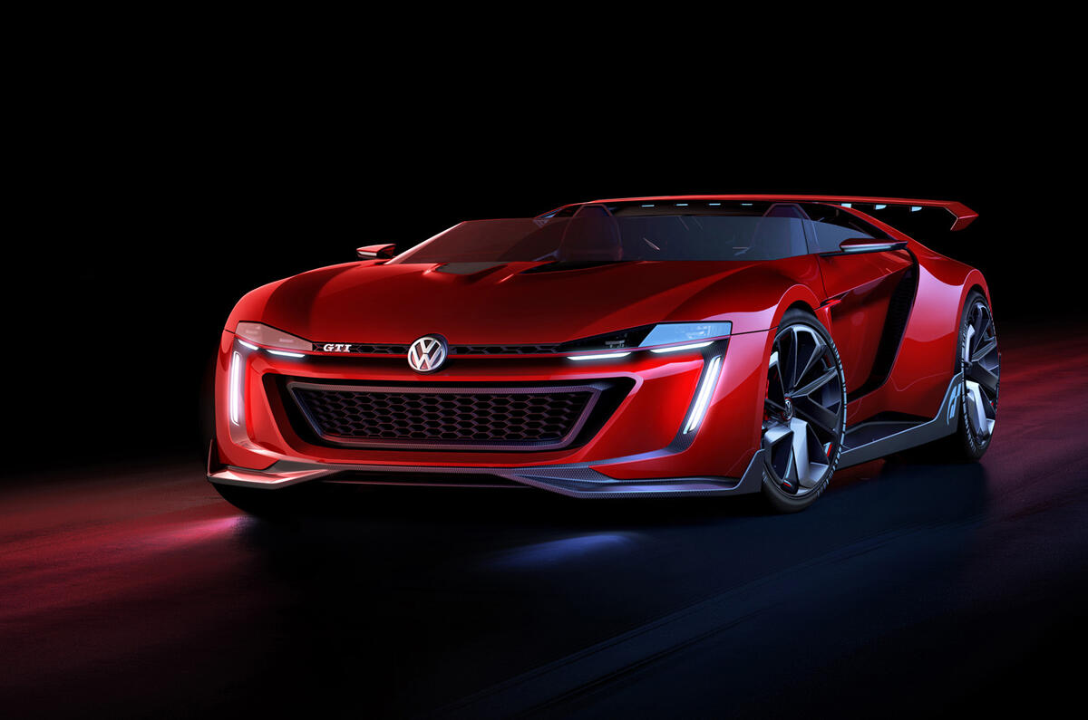 Volkswagen reveals new 496bhp GTI Roadster Concept