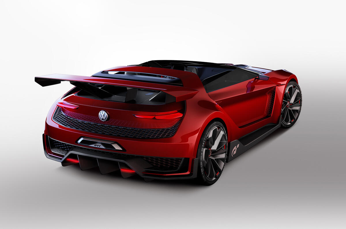 Volkswagen reveals new 496bhp GTI Roadster Concept