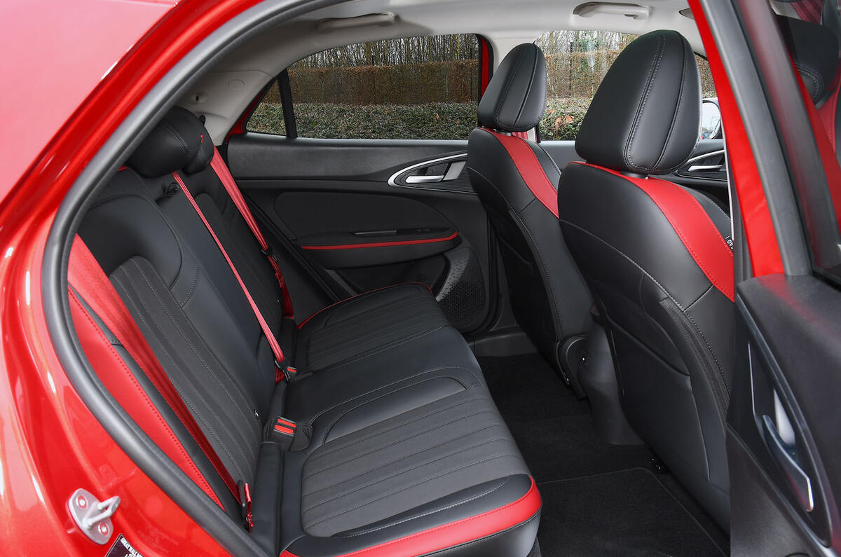 GWM Ora 03 GT   across rear seats