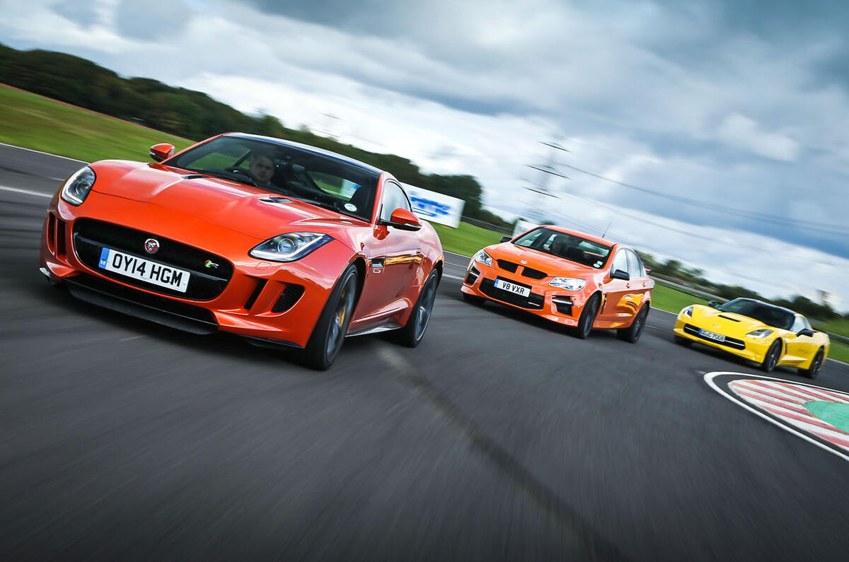 Britain’s Best Driver’s Car 2014 - the V8 muscle cars Britain’s Best Driver’s Car 2014 - the V8 muscle cars